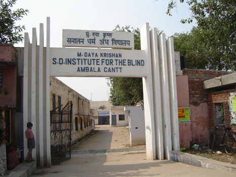 Sanatan Dharma Institute for The Blind, Ambala Cantt