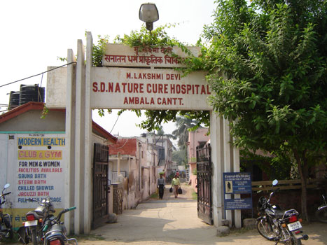 Sanatan Dharam Nature Cure Hospital, Ambala Cantt